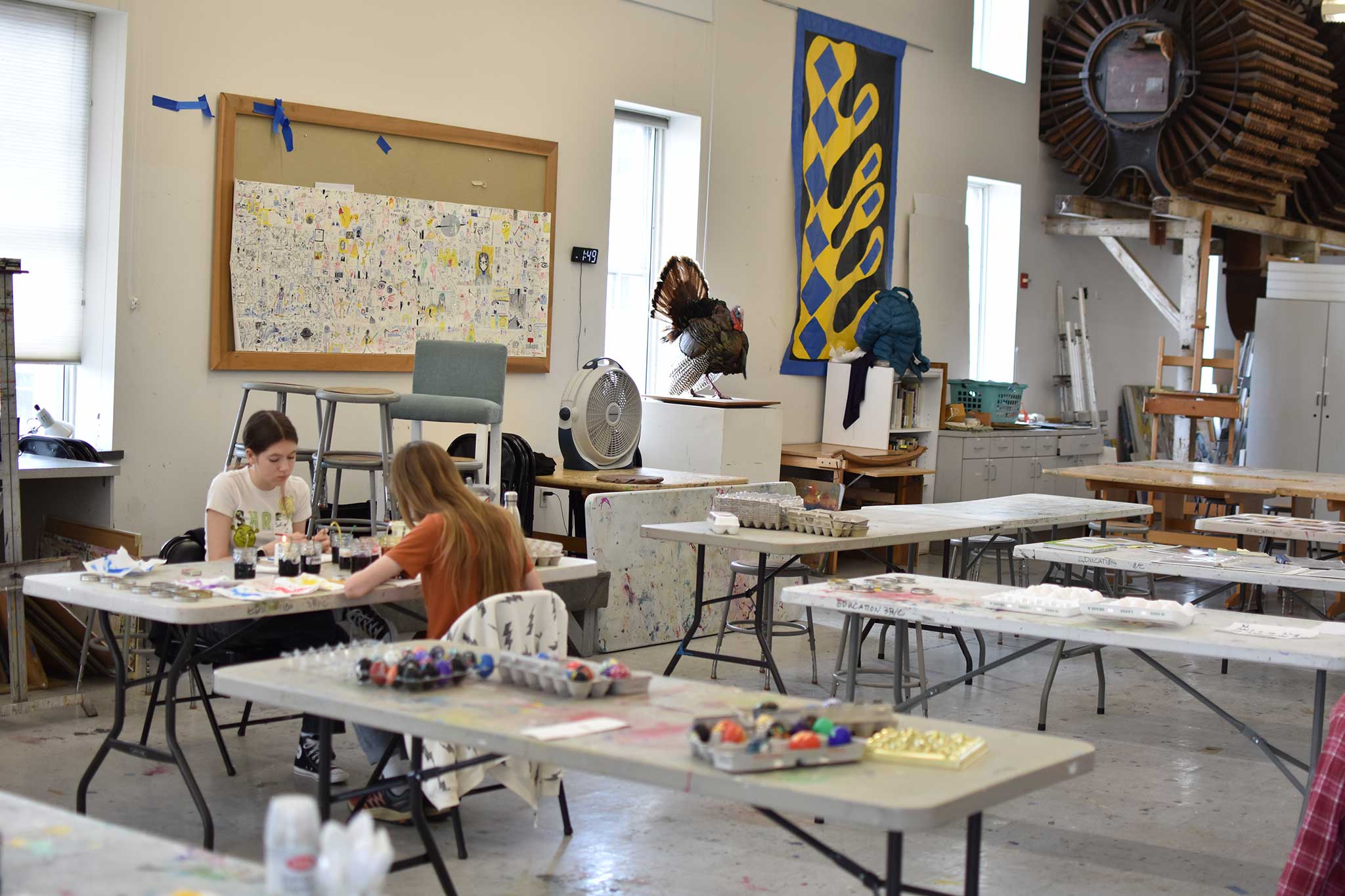 Third Space Lohr Egg Painting Mar 2025