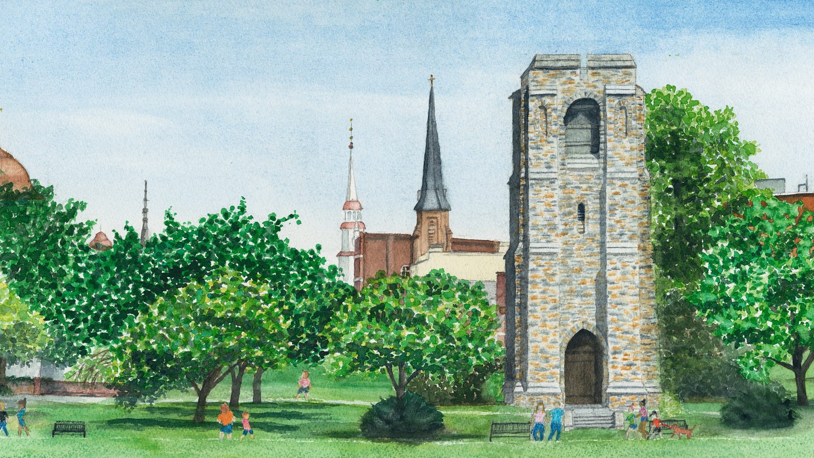 Baker Park in the Spring_Dorsz