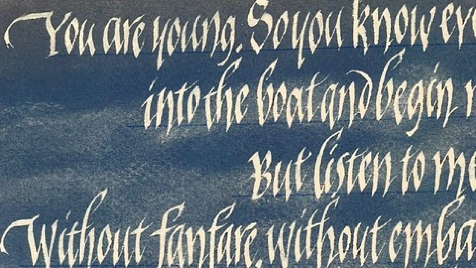 Calligraphy-GothicizedItalic