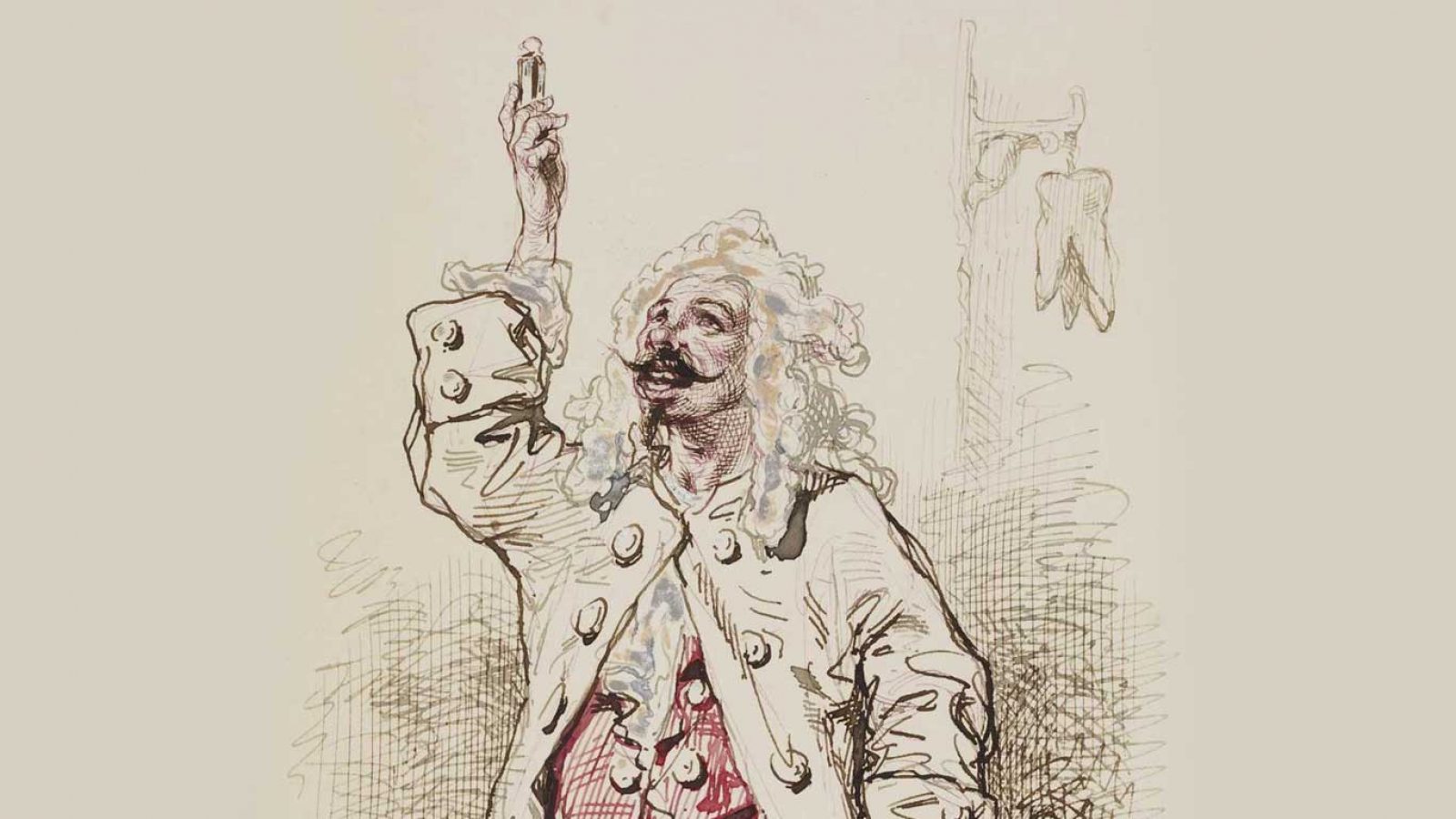BYOS Man In Seventeenth Century Costume Paul Gavarni Walters Museum