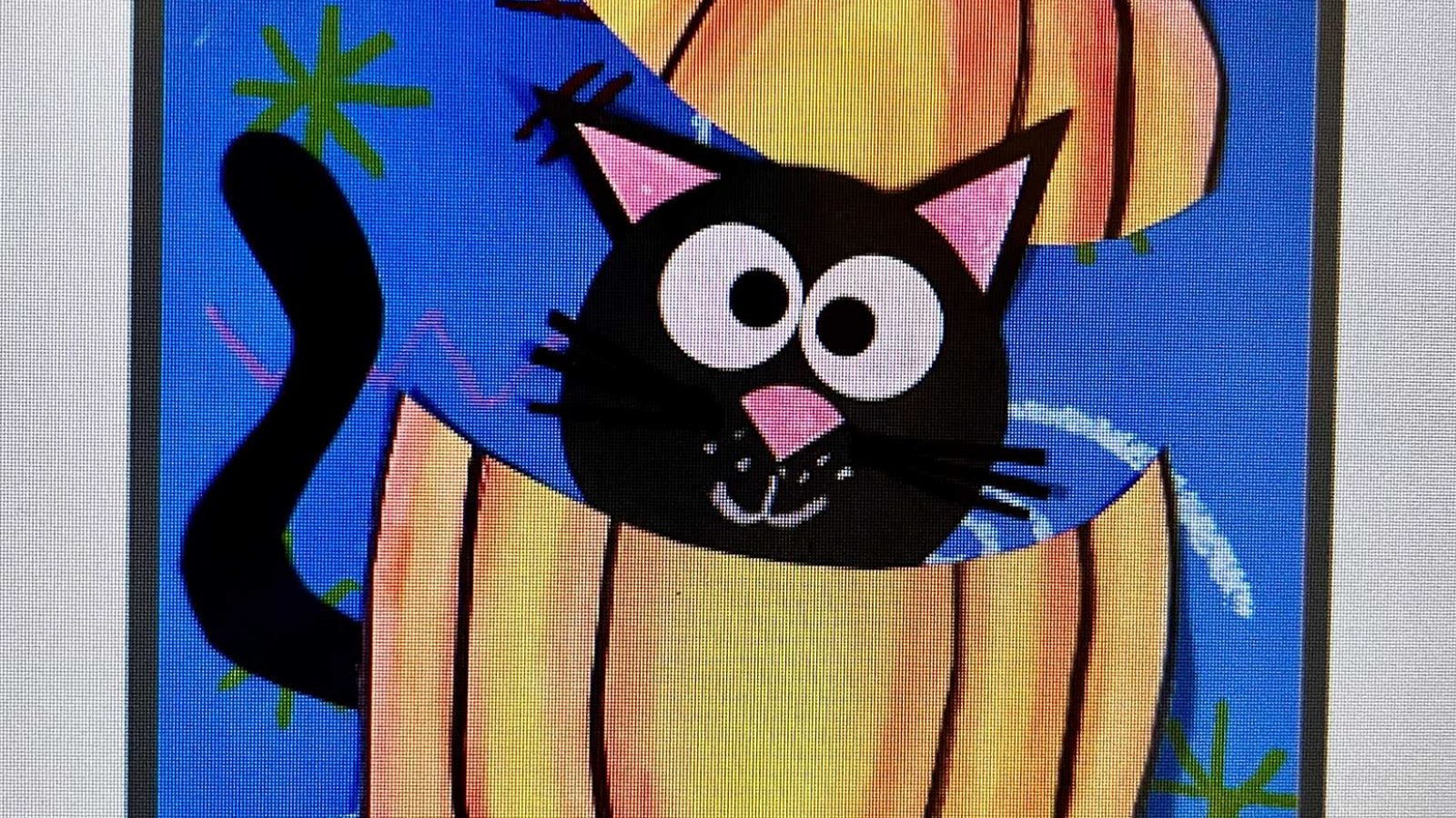 Steele Peek a Boo Pumpkin
